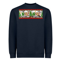 Navy Noel Heavyweight Sweatshirt - Artiststas