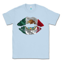 Dusty Blue mexico lips Classic Tee - AdoDesignShop