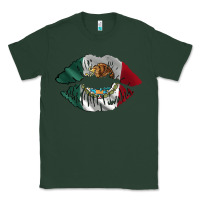 Sports Green mexico lips Classic Tee - AdoDesignShop