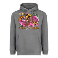 Storm with god all things are possible black woman Heavyweight Hoodie - LillyAllenDesigns