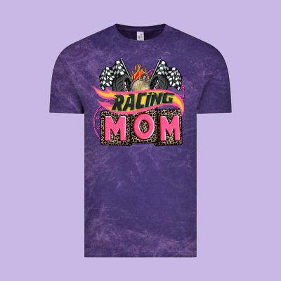 Racing Mom With Racing Oto Equipment Vintage Tee Designed By Adodesignshop