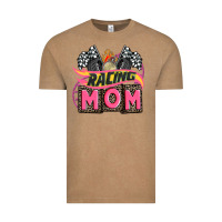 Vintage Coffee racing mom with racing oto equipment Vintage Tee - AdoDesignShop