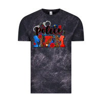 Cloud Black police mom Vintage Tee - AdoDesignShop
