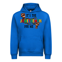 Cobalt its the juneteenth for me Urban Hoodie - CowGirlArtShop