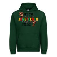 Forest Green its the juneteenth for me Urban Hoodie - CowGirlArtShop