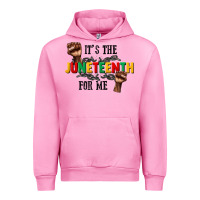 Fuchsia Pink its the juneteenth for me Urban Hoodie - CowGirlArtShop