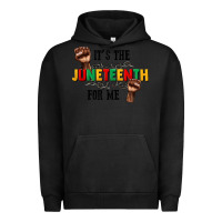 Pigment Black its the juneteenth for me Urban Hoodie - CowGirlArtShop