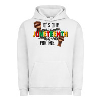 Pigment Lunar Rock its the juneteenth for me Urban Hoodie - CowGirlArtShop