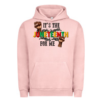 Pigment Salmon its the juneteenth for me Urban Hoodie - CowGirlArtShop