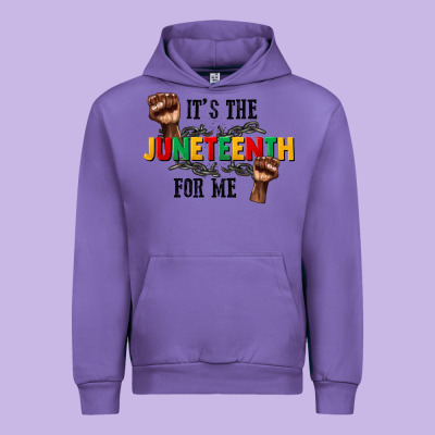 Its The Juneteenth For Me Urban Hoodie Designed By Cowgirlartshop