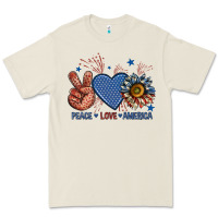 Bone peace love america billie wilder Premium Tee - texasbilliewilder