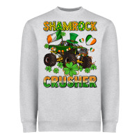 Shamrocks Crusher Monster Truck With Shamrocks Heavyweight Sweatshirt | Teevron