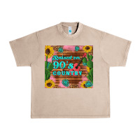 French Oak raised 90's country guitar cactus sunflower's Urban Heavy Tee - Artiststas