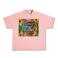 Salmon raised 90's country guitar cactus sunflower's Urban Heavy Tee - Artiststas