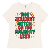 Bone the jolliest bitch on the naughty list Ladies Tee - MaliasSmallBusiness