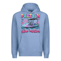 Colony Blue party in slow motion Premium Hoodie - JahusDesignShop