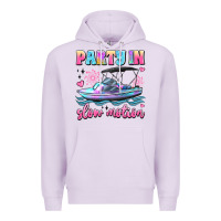 Lilac party in slow motion Premium Hoodie - JahusDesignShop