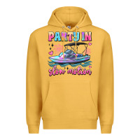 Mustard party in slow motion Premium Hoodie - JahusDesignShop