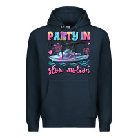 Navy party in slow motion Premium Hoodie - JahusDesignShop