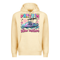 Party In Slow Motion Premium Hoodie | Teevron