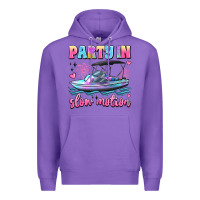 Purple party in slow motion Premium Hoodie - JahusDesignShop