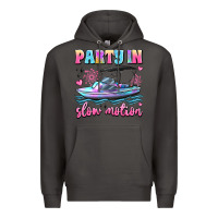 Smoke party in slow motion Premium Hoodie - JahusDesignShop