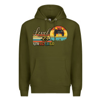 Army Green Level 29 Unlocked Premium Hoodie - Bettercallsaul