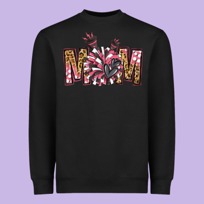 Cheer Mom Heavyweight Sweatshirt Designed By Jasminsmagicworld