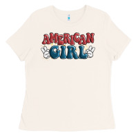 Bone american girl Ladies Tee - MaliasSmallBusiness