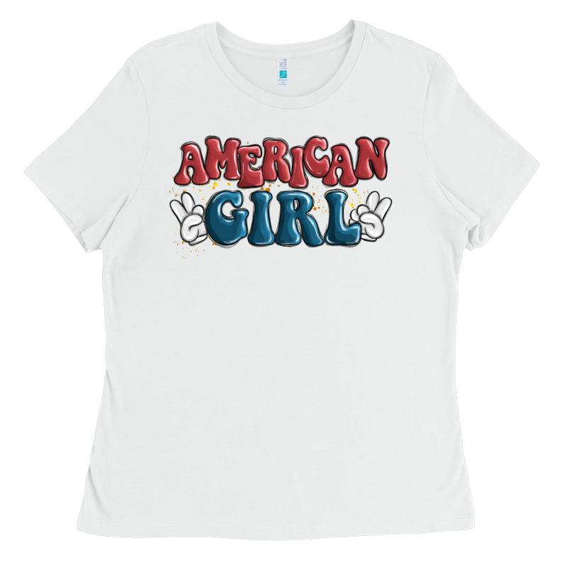 American Girl Ladies Tee by MaliasSmallBusiness | Teevron