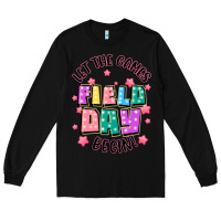 Black field day let the games begin Long Sleeve Tee - JahusDesignShop