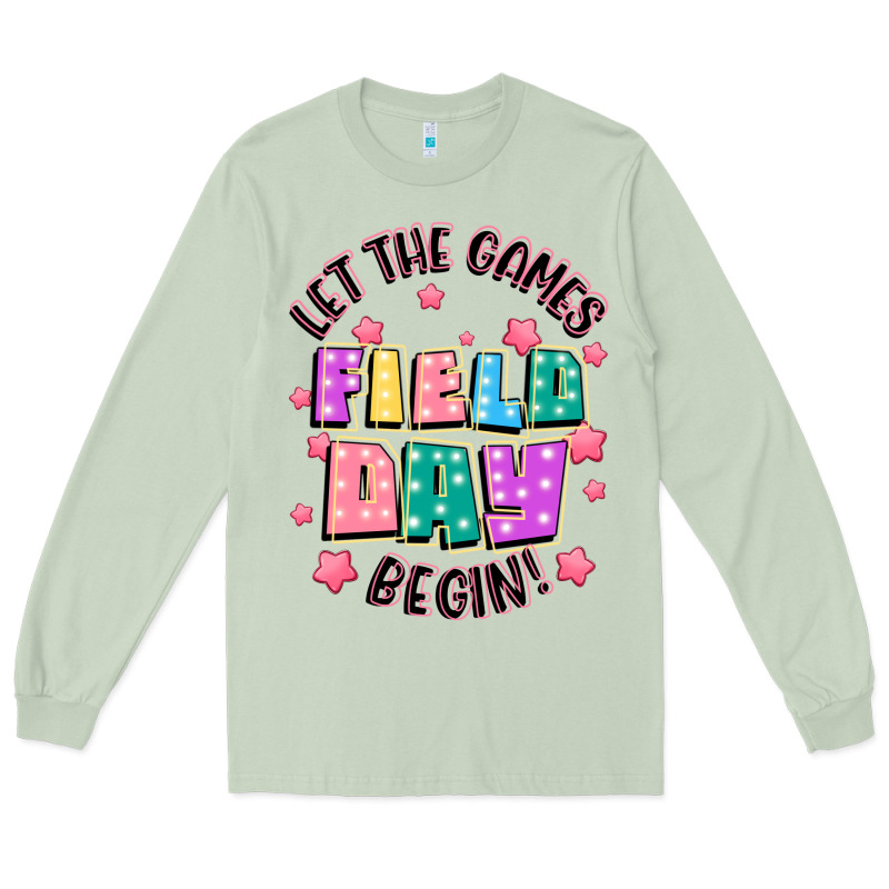 Field Day Let The Games Begin Long Sleeve Tee by JahusDesignShop | Teevron