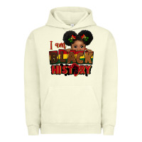 Pigment Pistachio i am black history black girl peekaboo juneteenth Urban Hoodie - CowGirlArtShop