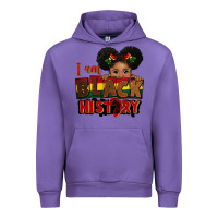 Tulip i am black history black girl peekaboo juneteenth Urban Hoodie - CowGirlArtShop