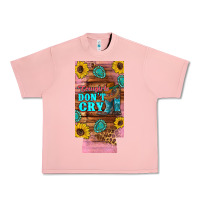Salmon cowgirls don't crty boots hat sunflowers 12 oz can cooler  (slim) Urban Heavy Tee - Artiststas