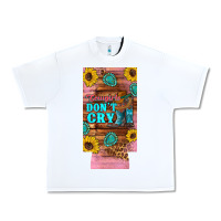 White cowgirls don't crty boots hat sunflowers 12 oz can cooler  (slim) Urban Heavy Tee - Artiststas