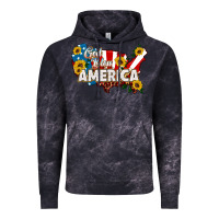 Cloud Black god bless america Vintage Hoodie - HRA Design Shop