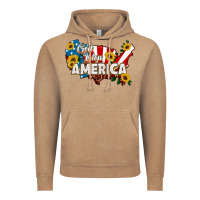 Vintage Coffee god bless america Vintage Hoodie - HRA Design Shop