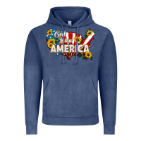 Vintage Denim god bless america Vintage Hoodie - HRA Design Shop