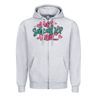 Heather Grey me sarcastic nah... Zipper Hoodie - MaliasSmallBusiness