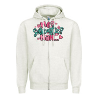 Oatmeal Heather me sarcastic nah... Zipper Hoodie - MaliasSmallBusiness