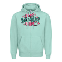 Seafoam me sarcastic nah... Zipper Hoodie - MaliasSmallBusiness