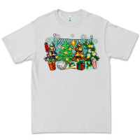 Dove Grey christmas trees with volleyball Premium Tee - Zillion Design Studio