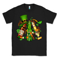 Black st patrick's beers flags and hat Classic Tee - AdoDesignShop