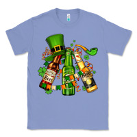Colony Blue st patrick's beers flags and hat Classic Tee - AdoDesignShop