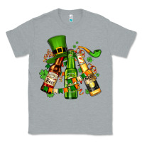Heather Grey st patrick's beers flags and hat Classic Tee - AdoDesignShop