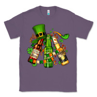 Lavender st patrick's beers flags and hat Classic Tee - AdoDesignShop