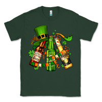 Sports Green st patrick's beers flags and hat Classic Tee - AdoDesignShop