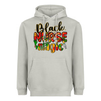 Black Nurse Magic Heavyweight Hoodie | Teevron