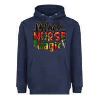 Navy black nurse magic Heavyweight Hoodie - LillyAllenDesigns